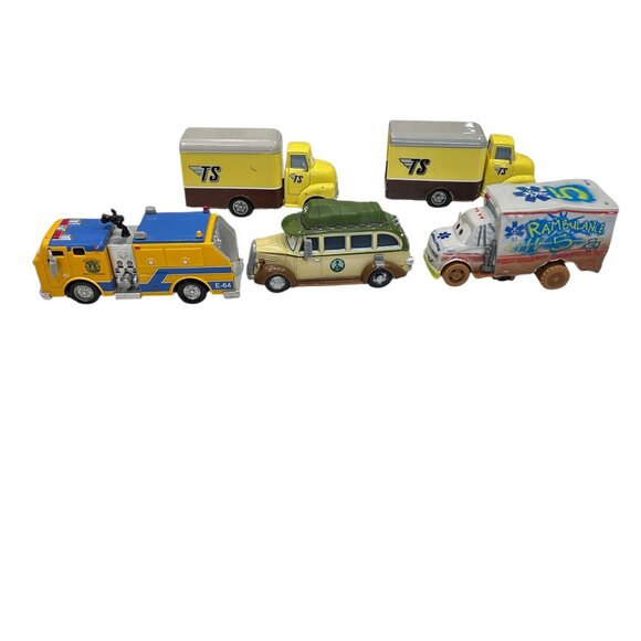 Disney Planes Fire & Rescue Die-Cast Lot Ol’ Jammer, Dr. Damage, Pulaski, Dustin - Picture 6 of 16